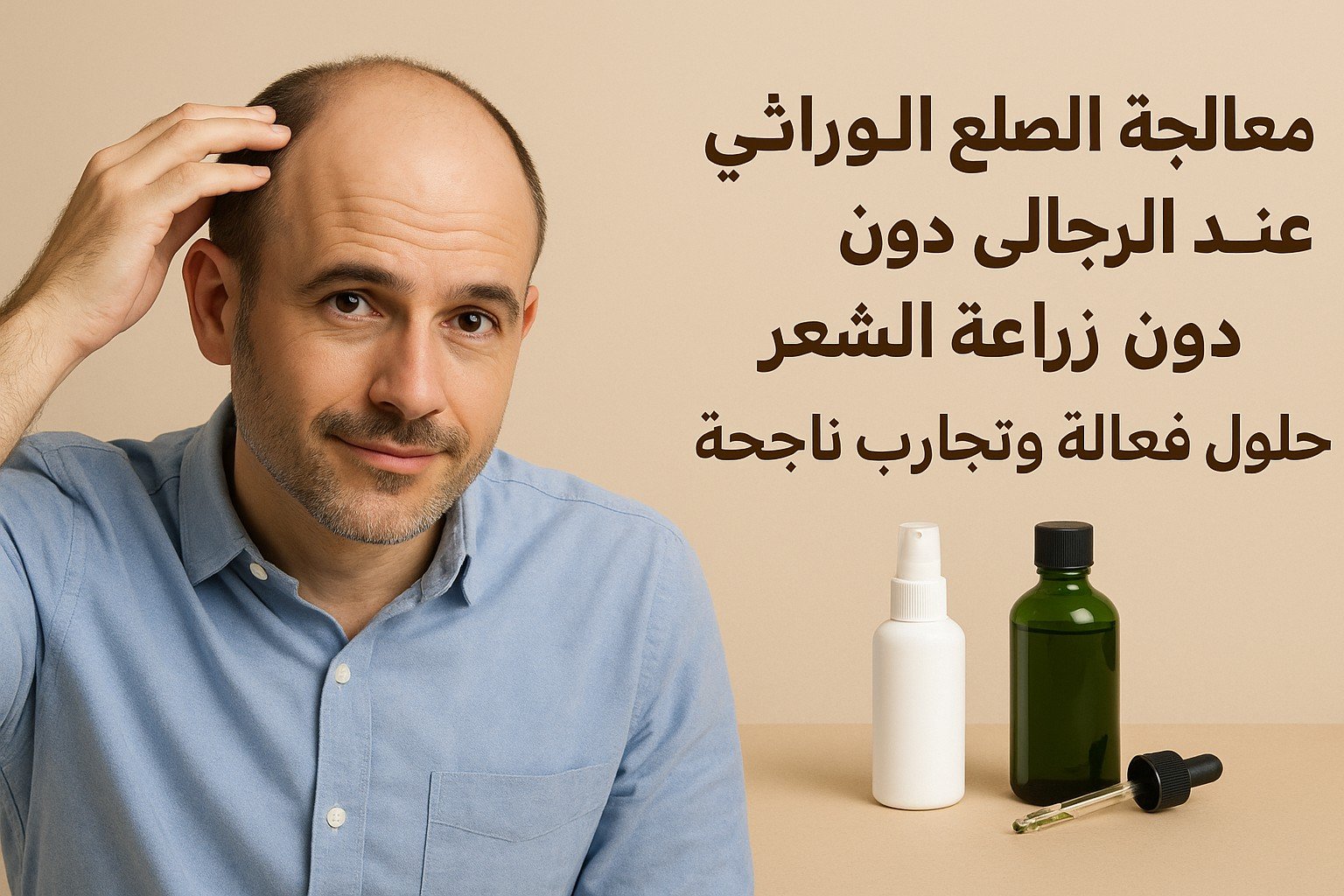 علاج الصلع الوراثي